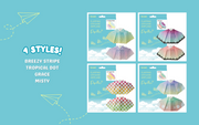 Papillon Origami Airplanes - Bright Pocket Carry