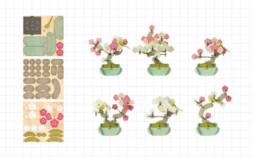 Play Plants Bonsai Puzzles - Collector Gift Buddy