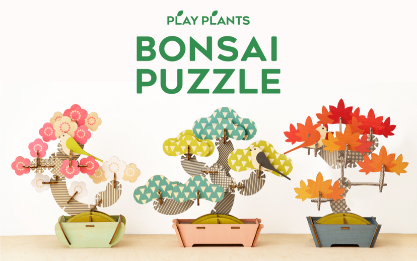 Play Plants Bonsai Puzzles - Collector Gift Buddy